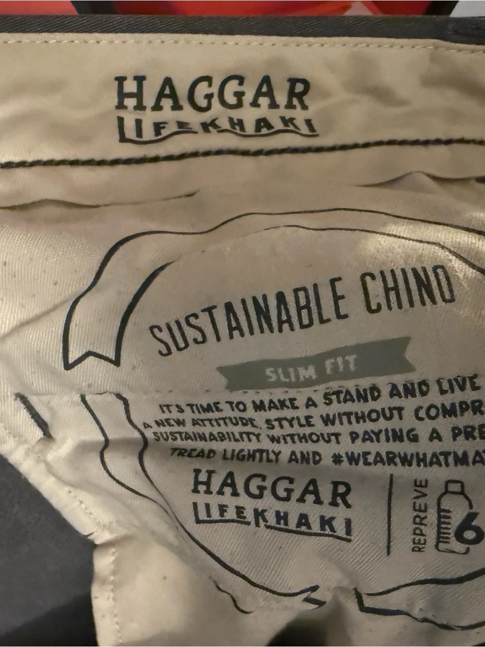 Haggar classic chinos